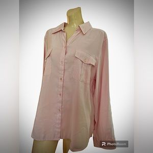 Chico’s Silky Soft Pink Blouse